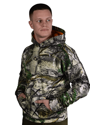 Зимове худі basic sequoia/помаранчевий (7412), xxxl