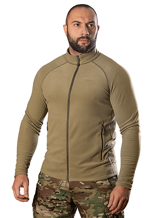 Чоловіча флісова кофта meadow tan himatec air basic 100
