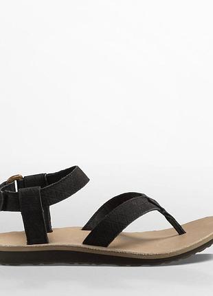 Teva original sandal leather diamond 1007552 blk - 38розмiр