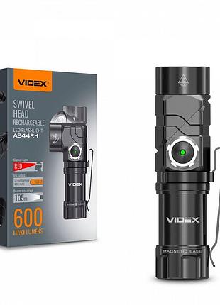 Портативний світлодіодний ліхтарик videx vlf-a244rh 600lm 5000k