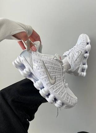 Nike shox tl white