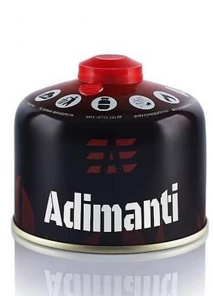 Баллон газовый adimanti, 230 гр, с резьбовым соединением