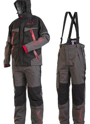 Костюм туристичний для рибалки мембранний norfin pro dry gray 2 12000mm