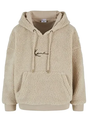 Karl kani signature худі тепла кофта світшот реглан фліс teddy