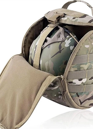 Сумка підсумок mil-tec для шолома з кріпленням molle (мультикам)