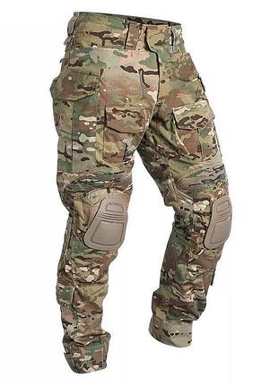 Тактические мужские штаны idogear g3 с наколенниками (мультикам) l (34)