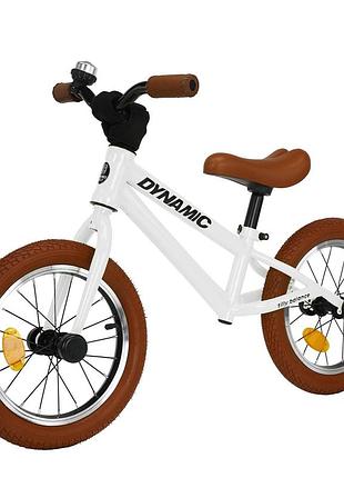 Біговел tilly dynamic 14 t-212519 white колеса 14" надувні сталева рама