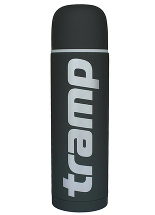 Термос tramp soft touch 1.2 л сірий utrc-110-grey
