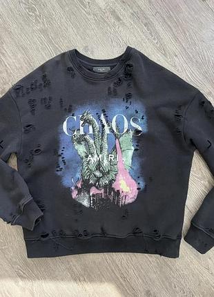 Чоловіча кофта amiri  chaos 4