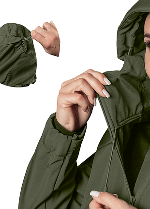 Комплект pani softshell олива 9