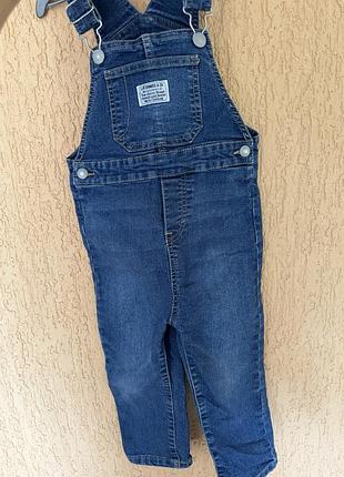 Джинсовий комбінезон levi’s розмір 98/104 на 3 роки