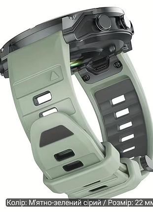 Ремінець для годинника garmin tactix 8 /descent g2/descent mk3i /fenix 8 /7x/7pro 6x/6pro/5x/5plus,  epix pro /tactix7 /enduro3/2/forerunner 955 965