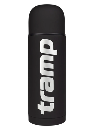 Термос tramp soft touch 1,0 л чорний utrc-109-black