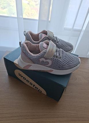 🌿 кроссовки weestep, р.30 стелька 19 см