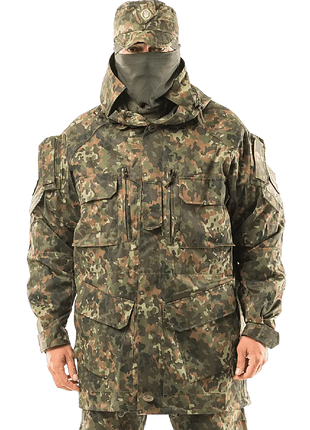 Тактична чоловіча куртка gorka woodland тм камуфляж флектарн, 60-62, 170-176