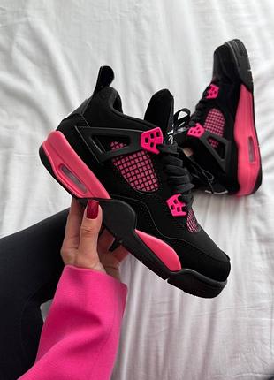 Nike air jordan 4 black pink