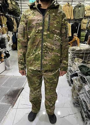 Армійський костюм тактична форма на флісі мультикам турція всу (зсу) м xl