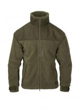 Флисовая кофта helikon-tex classic olive green xl