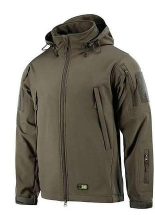 M-tac куртка softshell olive,олива
