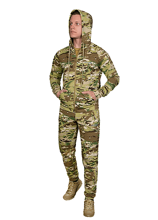 Спортивний костюм basic zip multicam xl