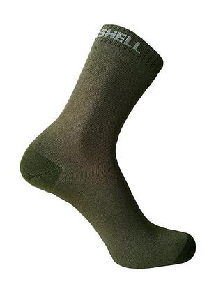 Шкарпетки водонепроникні dexshell ultra thin crew og (хакі) розмір m (39-42)
