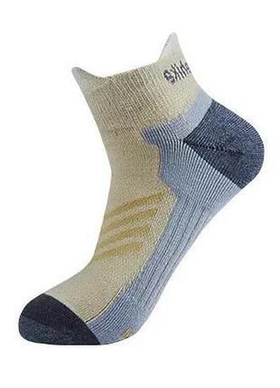 Носки низкие naturehike cyy2341zj012 (бежево-серые) размер l (40-43)
