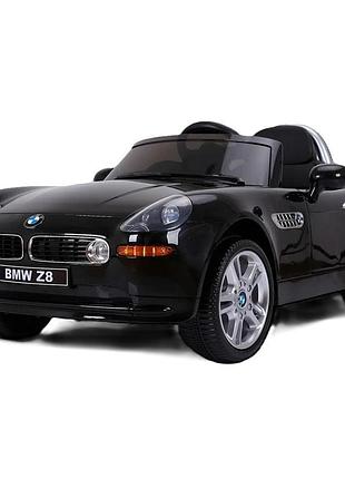 Дитячий електромобіль bmw z8 yj1288c black 2 мотори 35w акумулятор 12v дистанційне керування