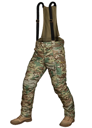 Тактические зимние штаны patrol (7358) мультикам 2xl