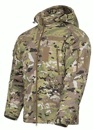 Зимова куртка теплозберігаюча softshell max-heat multicam xxl