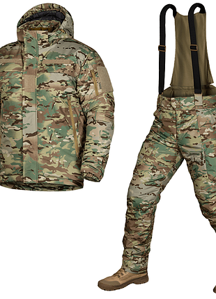 Зимовий теплий комплект patrol climashell multicam m