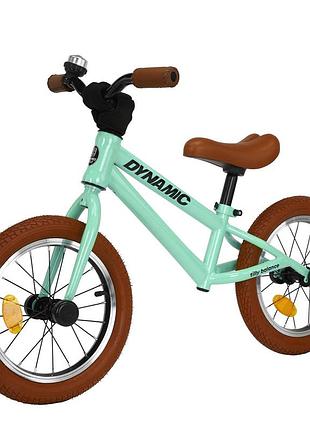 Біговел tilly dynamic 14 t-212519 green колеса 14" надувні сталева рама