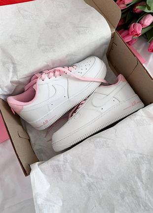 Nike air force low white pink