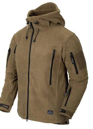 Кофта флисовая helikon-tex patriot jacket coyote s
