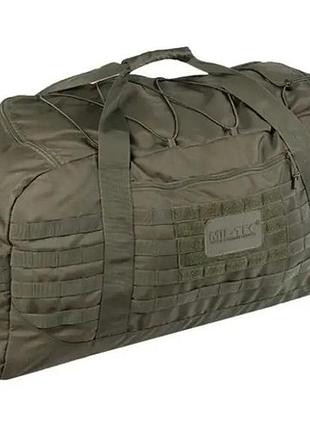 Універсальна тактична сумка-рюкзак mil-tec us combat bag 105 л olive
