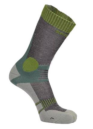 Зимние мужские носки spring 645 (серо-зеленые) размер 39-42