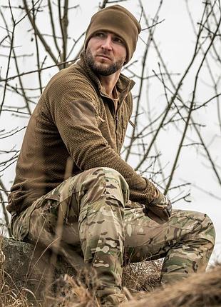 Флісова кофта helikon alpha tactical койот 9