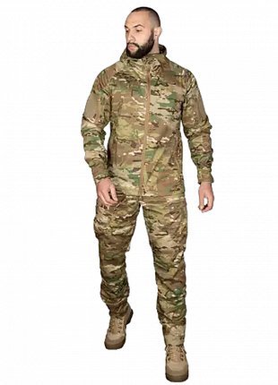 Тактический мужской костюм stalker 3.0 twill (куртка и брюки) мультикам м