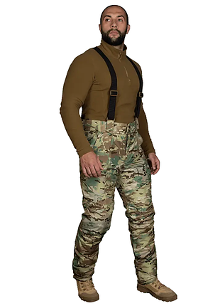 Тактические зимние штаны patrol (7358) мультикам m