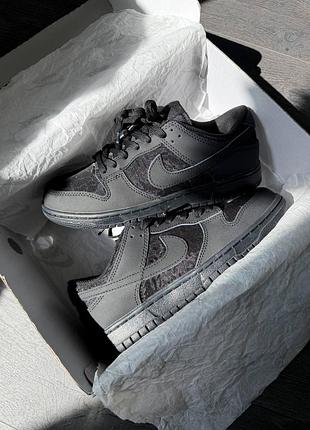 Dunk low wmns lace pack - regal full black