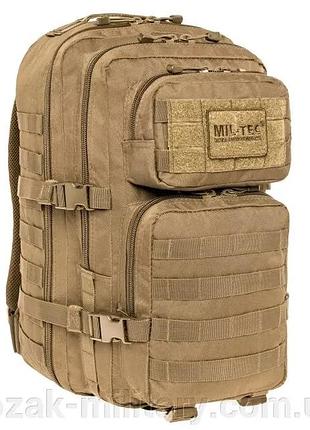 Тактический рюкзак mil-tec 36 л койот