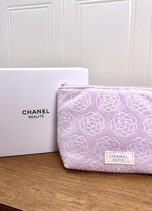 Косметичка chanel beauty мʼяка
