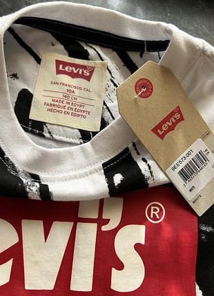 Футболка levi's для хлопчика, оригінал, розмір 140.