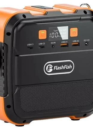 Міні-портативна зарядна станція flashfish a101 120вт 98вт·год/26400маг з розеткою єс