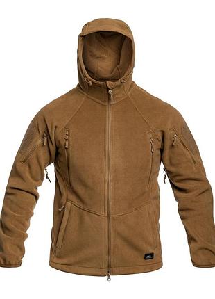 Флісова кофта helikon patriot mk2 hybrid fleece - coyote m