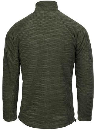 Флісова кофта helikon alpha tactical - olive green 3