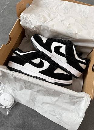 Sb dunk low white black