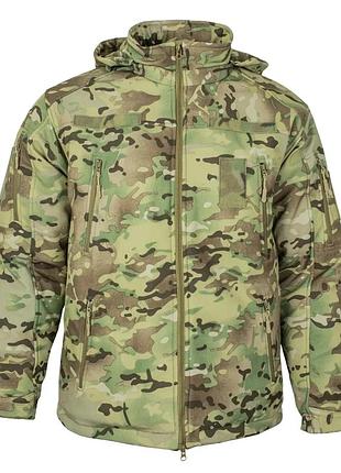 Зимова тактична куртка softshell omni-heat multicam 4xl
