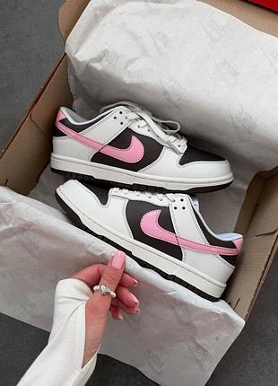 Sb dunk black pink grey