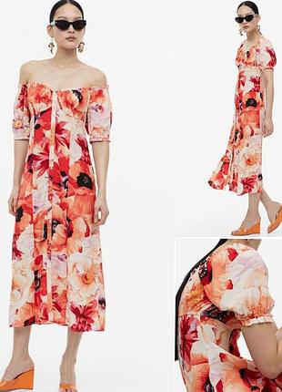 Платье миди h&amp;m