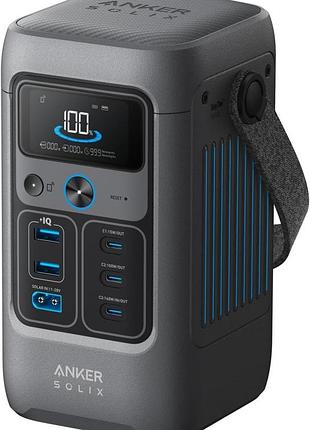 Anker solix c200 dc portable power station (60000 mah,192wh, 200w, lifepo4) портативная зарядная станция